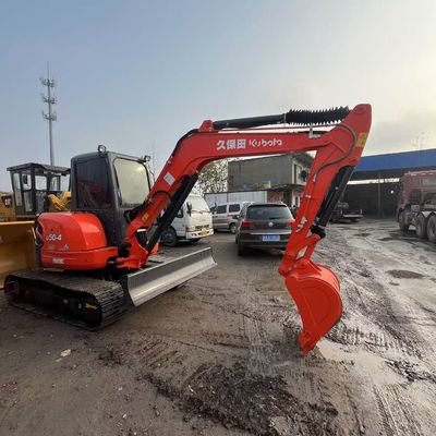 Kubota U50-4 Mini Bagger Gebraucht 5 Tonnen Betriebsgewicht Angebot Epa Daumen