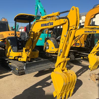 Original Marke Gebraucht Komatsu PC30 Mini Bagger 3 Tonnen Bagger für den Garten