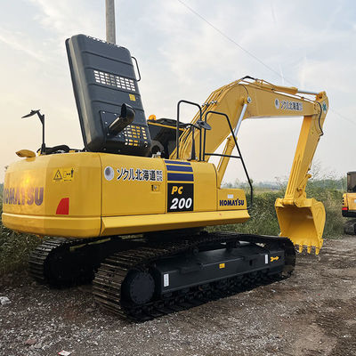 20 Tonnen gebrauchtes Komatsu PC200 Bagger zuverlässig erschwinglich Schwergerätebagger