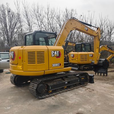 8 Tonnen Gebraucht Cat 308E Originalmaschinen Bagger 0,35m3 Crawler Tracked Maschinen