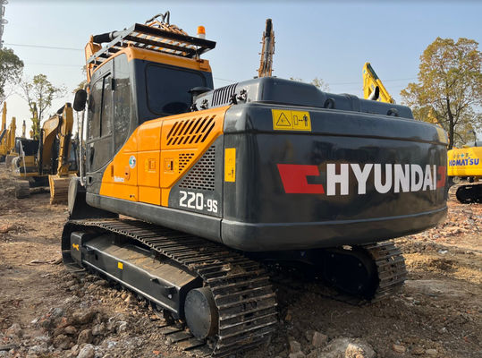Hyundai 220-9s Korea Marke 800 Stunden Gebraucht Bagger 22000KG Gebraucht Crawler Erdbewegungsmaschine