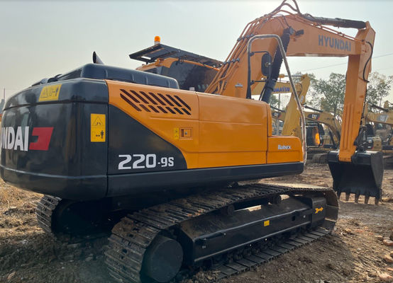 22 Tonnen koreanische Marke Gebraucht Hyundai 220 Bau schwerer Bagger für Inginner