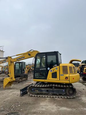 Used Komatsu P70 Excavators Compact and Versatile 7 Ton Hydraulic Crawler Digger