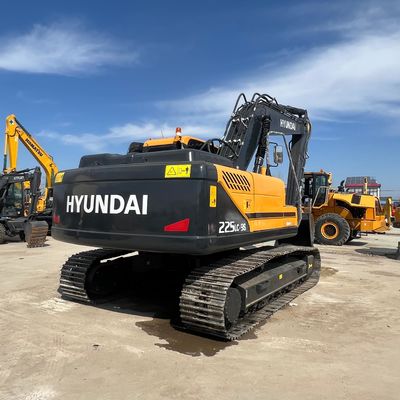 Original Marke Gebraucht Hyundai 225-lc-9s Hydraulic Crawler Bagger 22 Tonnen Straßenbaumaschine zum Verkauf