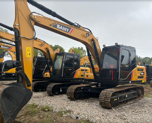 13 Ton Medium Used Crawler SY135 Excavators Secondhand Backhoe Digger