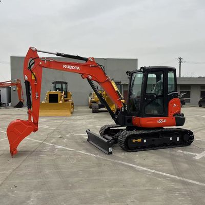 Original Brand Kubota Used U55-4 Crawler 5 Ton Mini Backhoe Digger For Garden